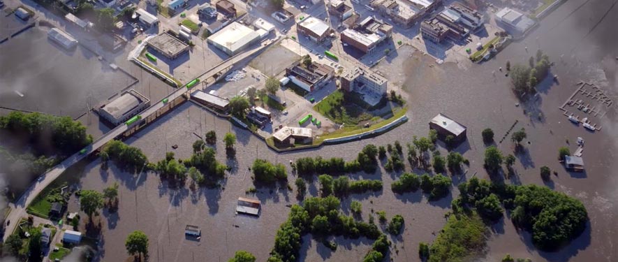 Honesdale, PA commercial storm cleanup